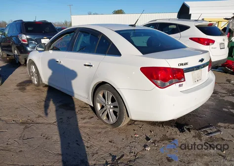 2012 Chevrolet Cruze Ltz из США, поврежденный, VIN 1G1PH5SC7C7260069